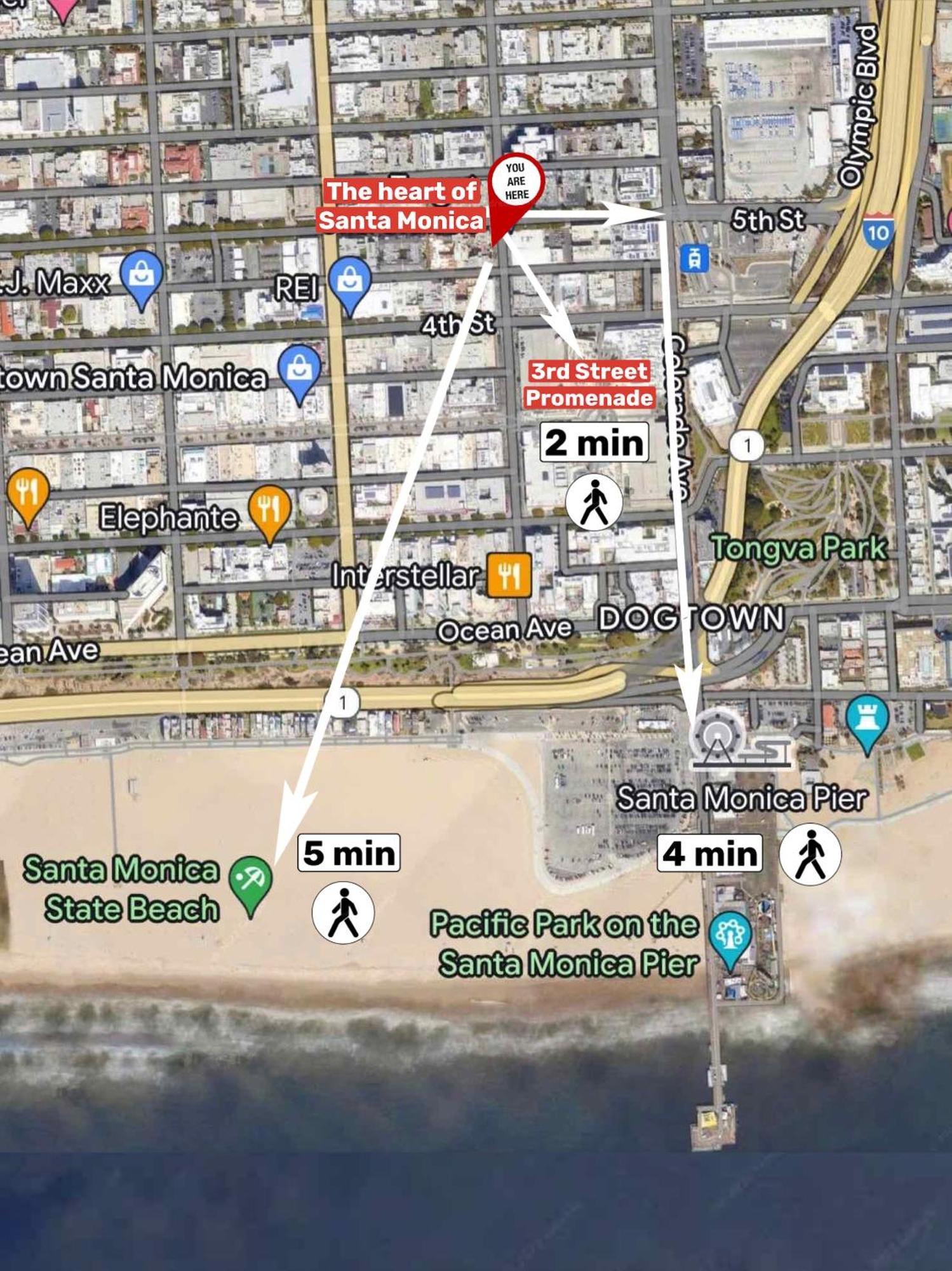 6 Modern 2 Bdr Apartment Santa Monica Pier Los Angeles Dış mekan fotoğraf